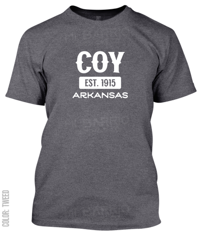Coy, Arkansas Athletic T-Shirt