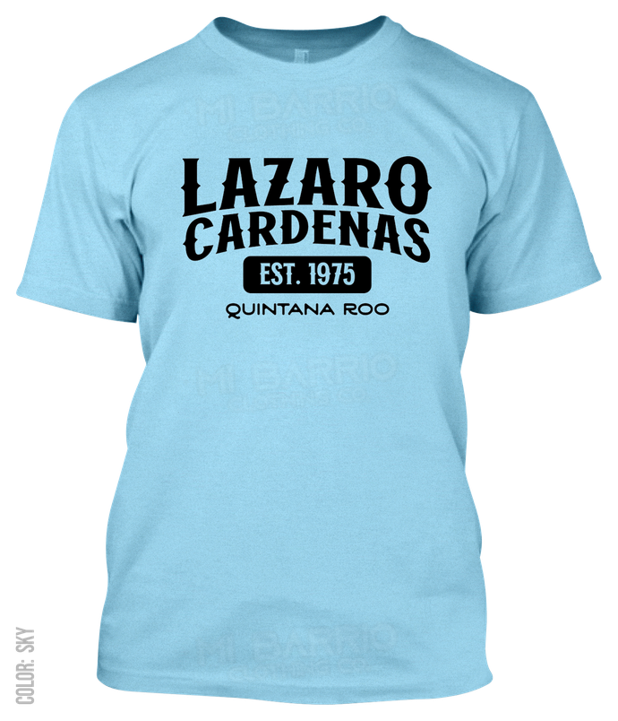 Lazaro Cardenas, Quintana Roo Athletic T-Shirt
