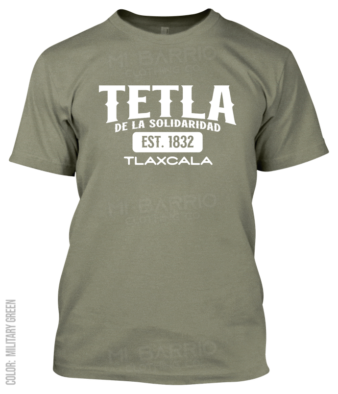 Tetla De La Solidaridad, Tlaxcala Athletic T-Shirt