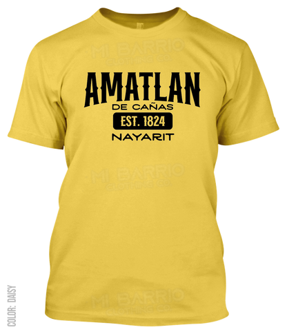 Amatlan De Cañas, Nayarit Athletic T-Shirt