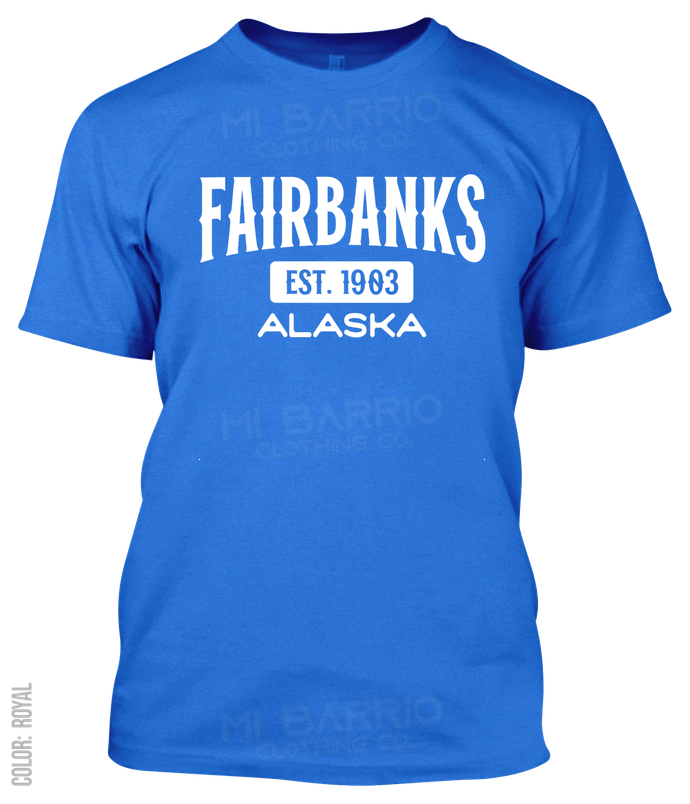 Fairbanks, Alaska Athletic T-Shirt