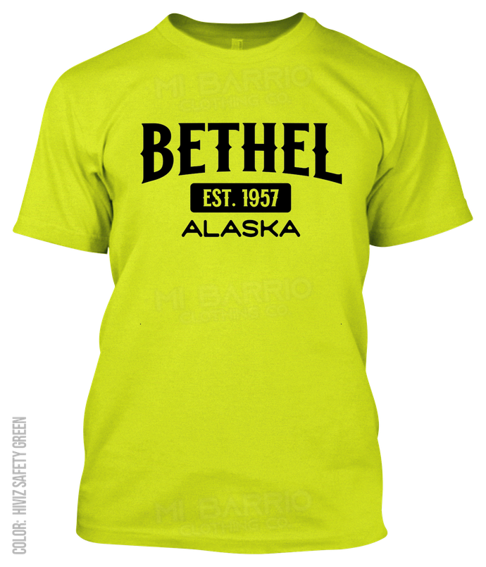 Bethel, Alaska Athletic T-Shirt