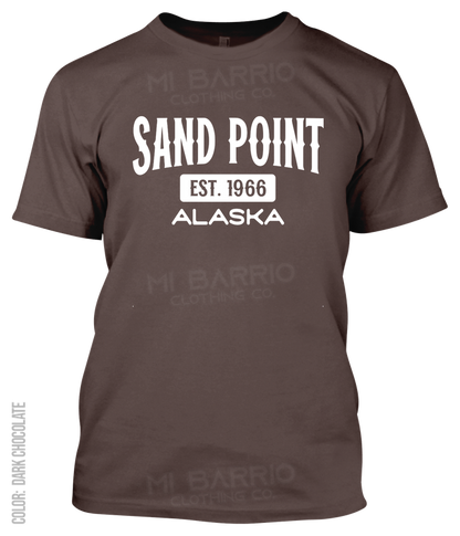 Sand Point, Alaska Athletic T-Shirt