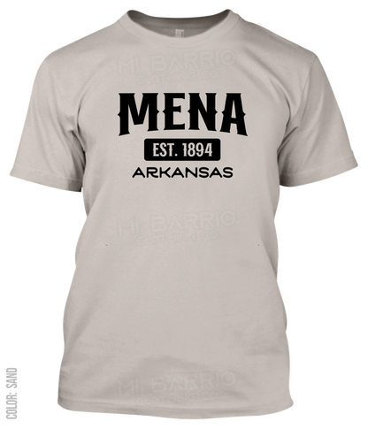 Mena, Arkansas Athletic T-Shirt