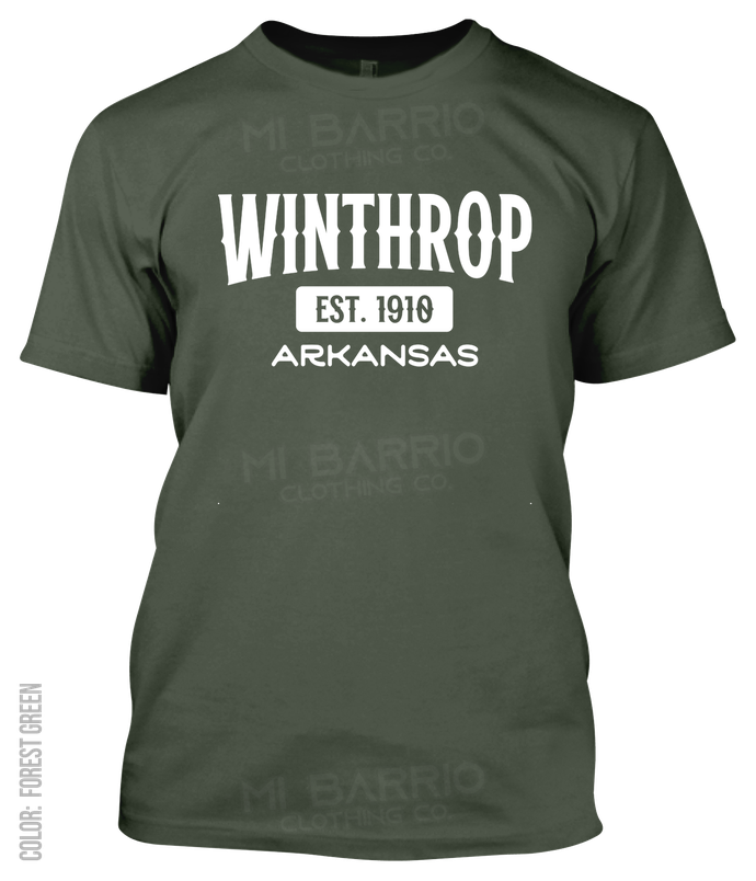 Winthrop, Arkansas Athletic T-Shirt