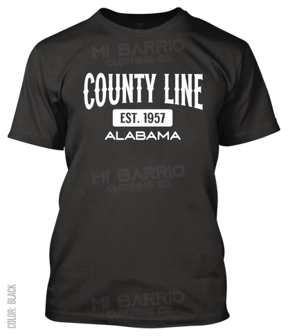 County Line, Alabama Athletic T-Shirt