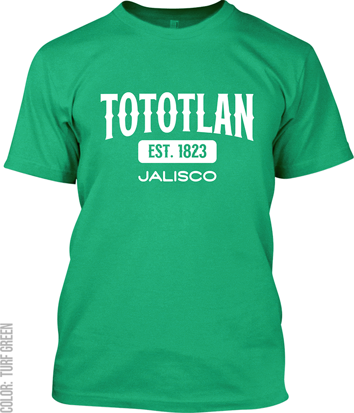 Tototlan, Jalisco Athletic T-Shirt