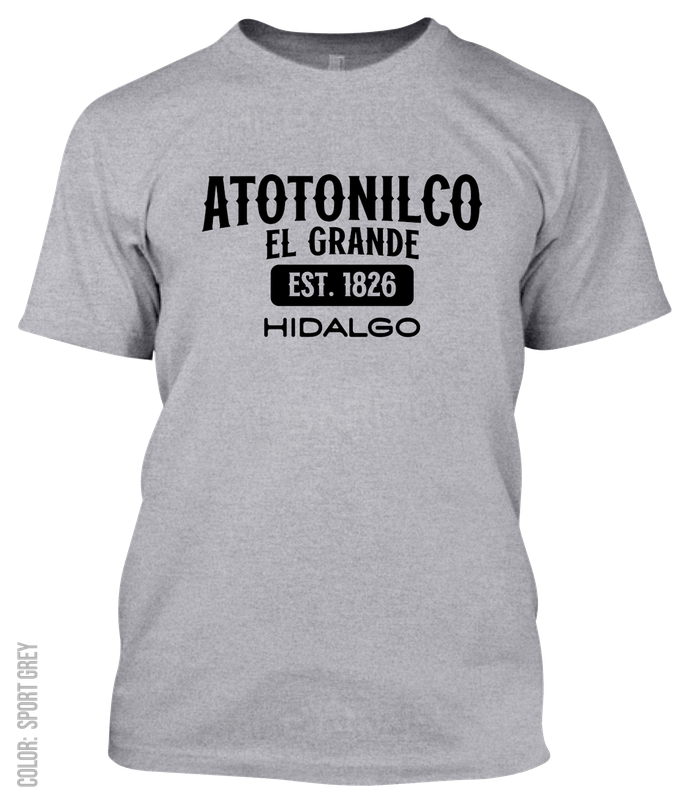 Atotonilco El Grande, Hidalgo Athletic T-Shirt