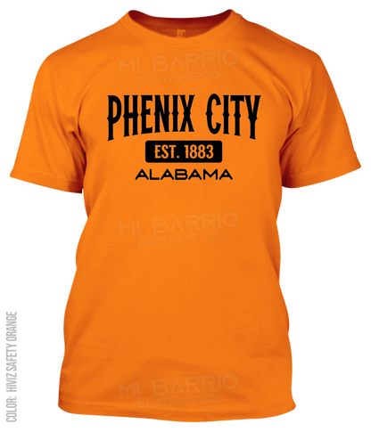 Phenix City, Alabama Athletic T-Shirt