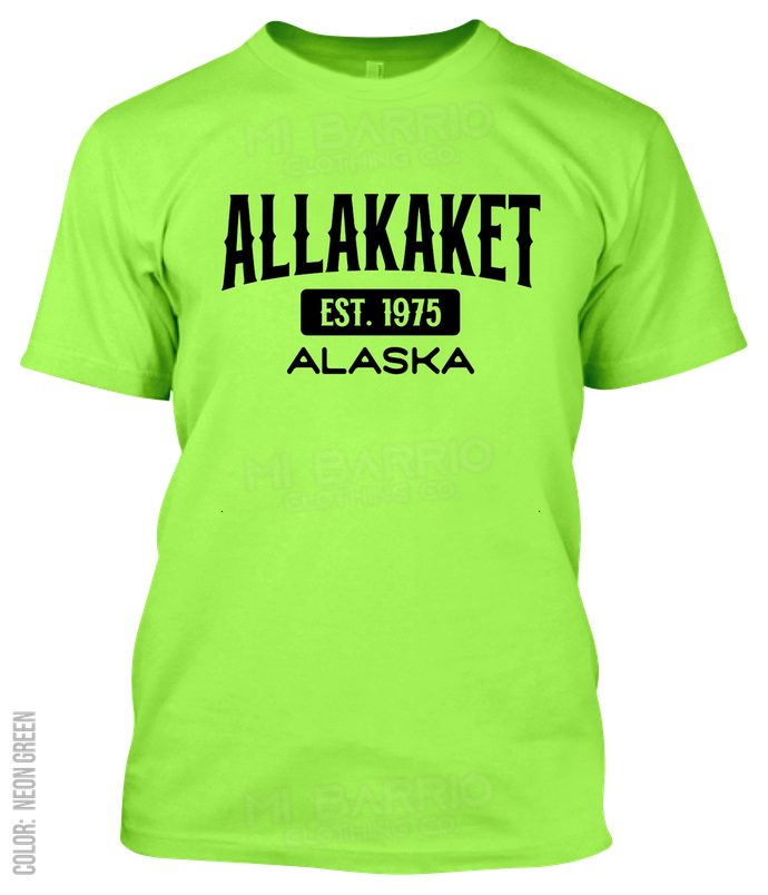 Allakaket, Alaska Athletic T-Shirt