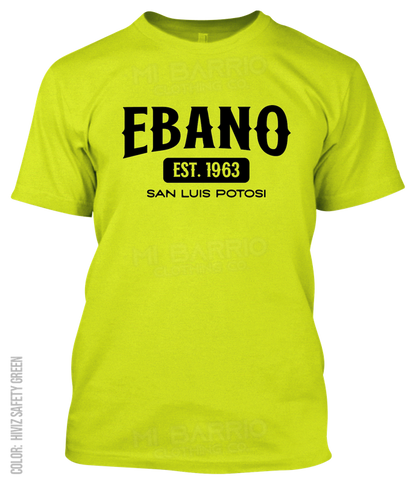 Ebano, San Luis Potosi Athletic T-Shirt