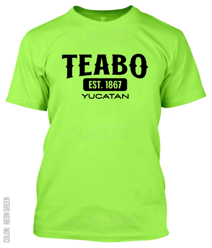 Teabo, Yucatan Athletic T-Shirt