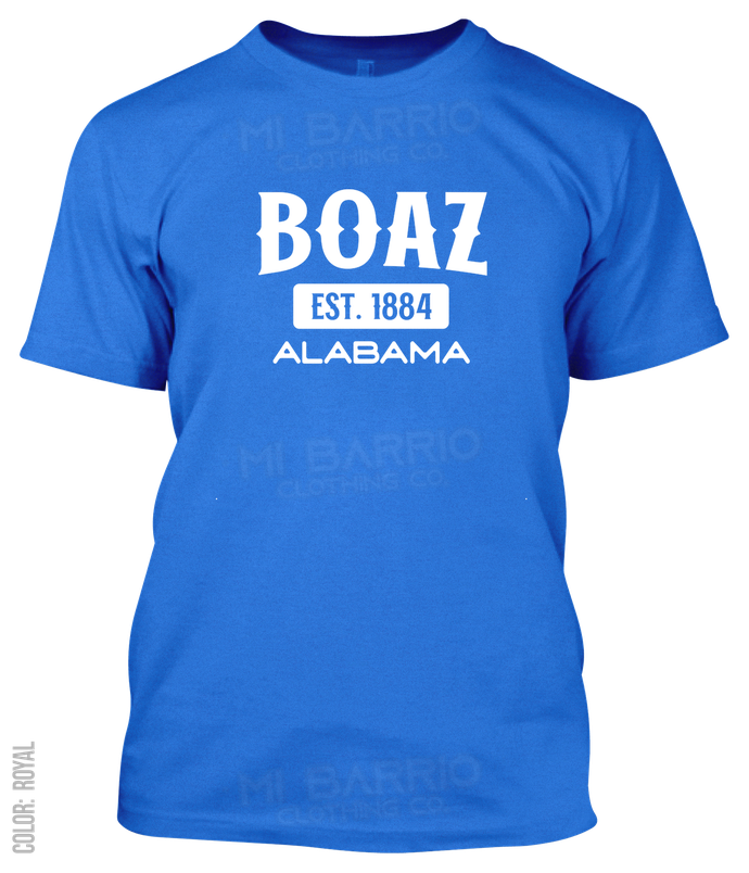 Boaz, Alabama Athletic T-Shirt