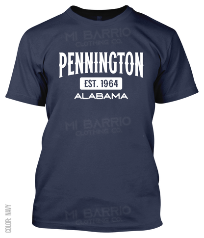Pennington, Alabama Athletic T-Shirt