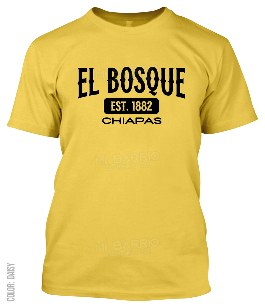 El Bosque, Chiapas Athletic T-Shirt