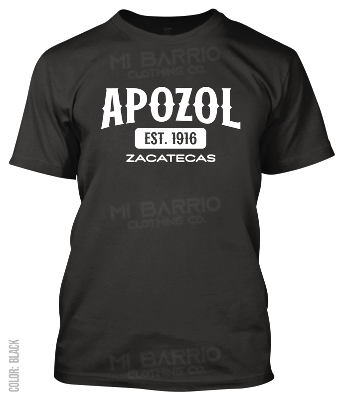 Apozol, Zacatecas Athletic T-Shirt