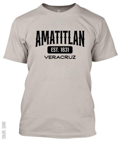 Amatitlan, Veracruz Athletic T-Shirt