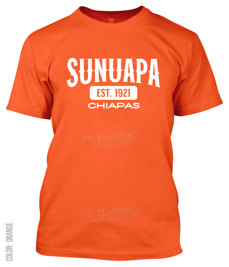 Sunuapa, Chiapas Athletic T-Shirt