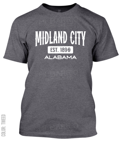 Midland City, Alabama Athletic T-Shirt
