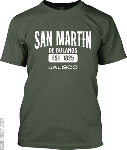 San Martin De Bolaños, Jalisco Athletic T-Shirt