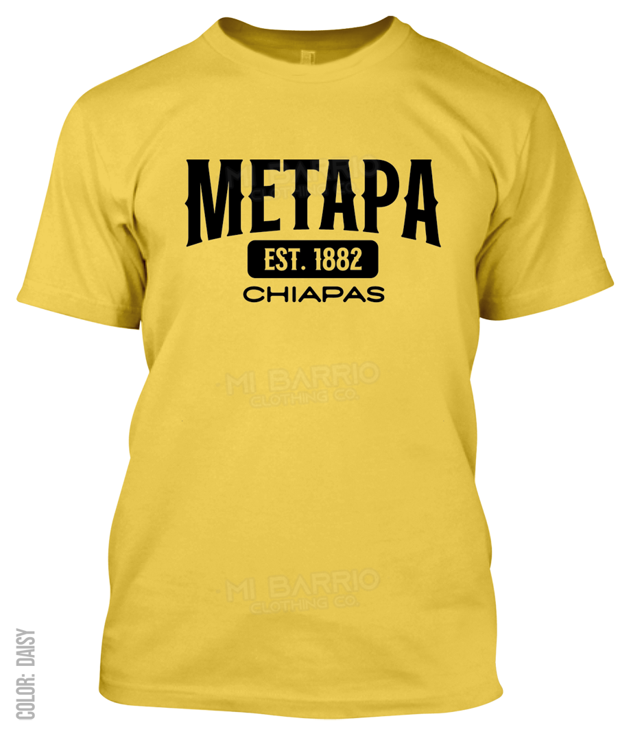 Metapa, Chiapas Athletic T-Shirt