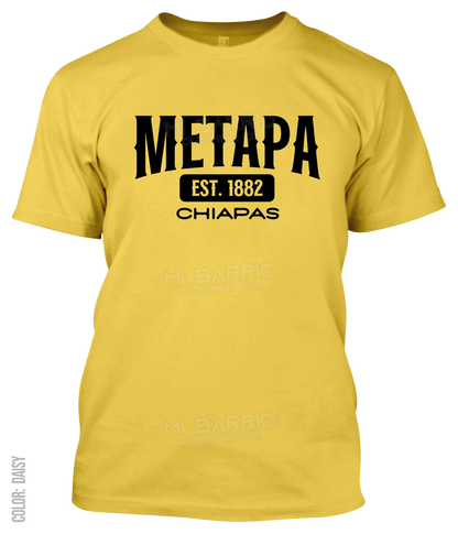 Metapa, Chiapas Athletic T-Shirt
