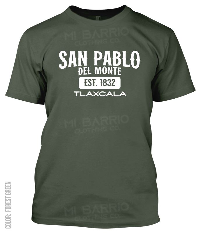 San Pablo Del Monte, Tlaxcala Athletic T-Shirt