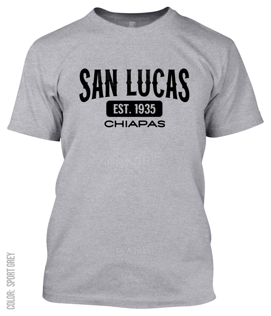 San Lucas, Chiapas Athletic T-Shirt