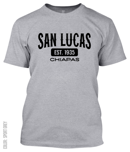 San Lucas, Chiapas Athletic T-Shirt