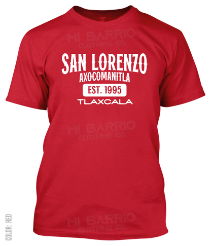 San Lorenzo Axocomanitla, Tlaxcala Athletic T-Shirt