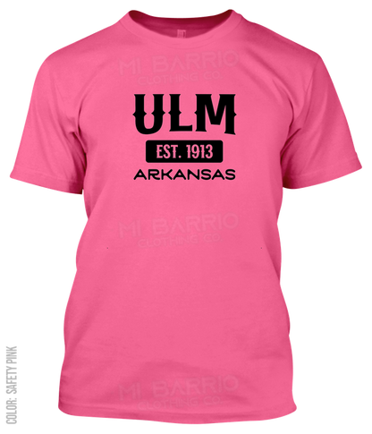 Ulm, Arkansas Athletic T-Shirt