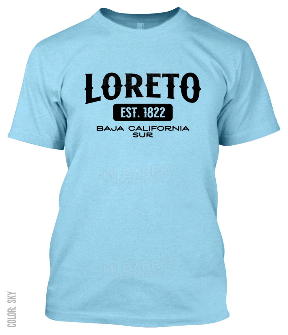 Loreto, Baja California Sur Athletic T-Shirt