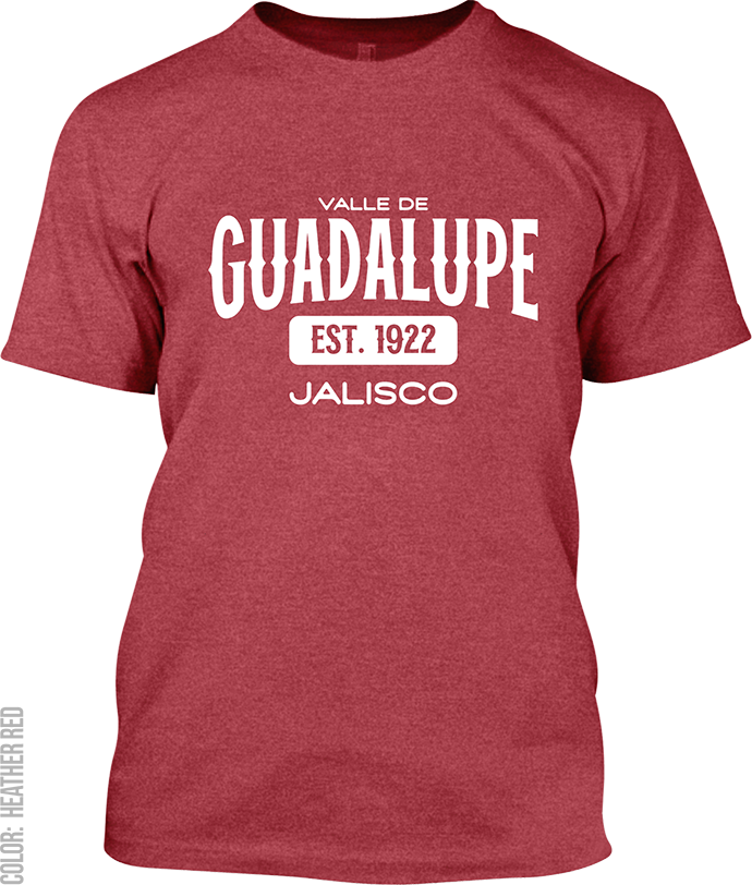 Valle De Guadalupe, Jalisco Athletic T-Shirt