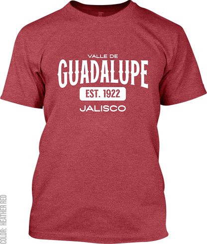 Valle De Guadalupe, Jalisco Athletic T-Shirt