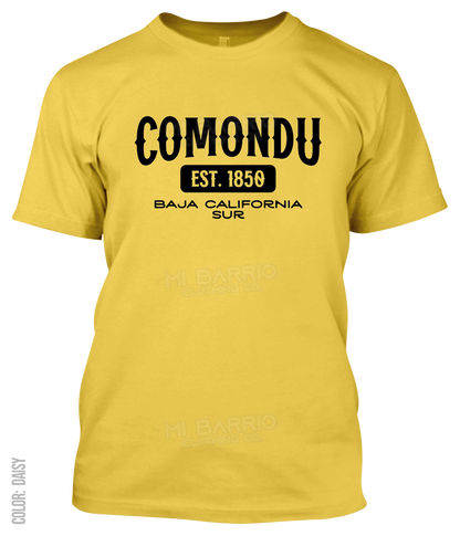 Comondu, Baja California Sur Athletic T-Shirt