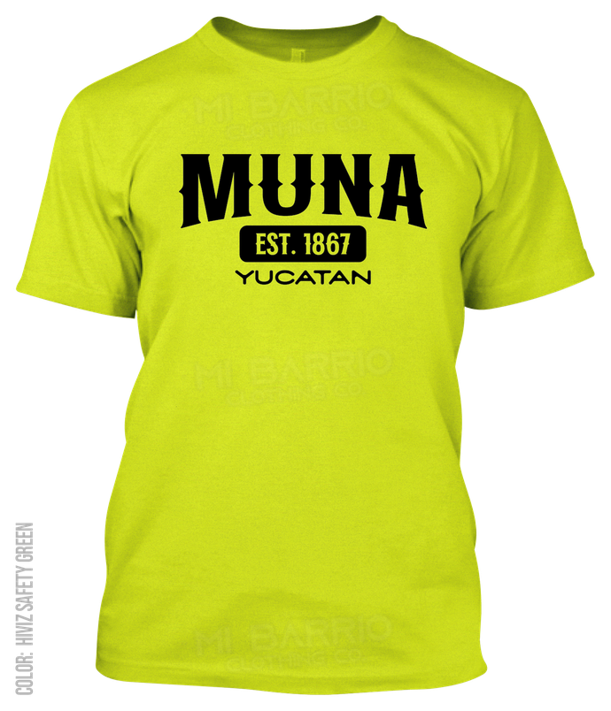 Muna, Yucatan Athletic T-Shirt