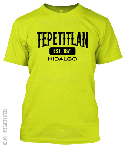 Tepetitlan, Hidalgo Athletic T-Shirt