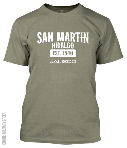 San Martin Hidalgo, Jalisco Athletic T-Shirt