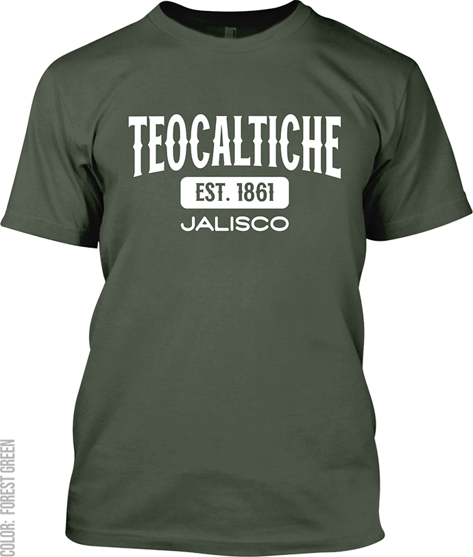 Teocaltiche, Jalisco Athletic T-Shirt