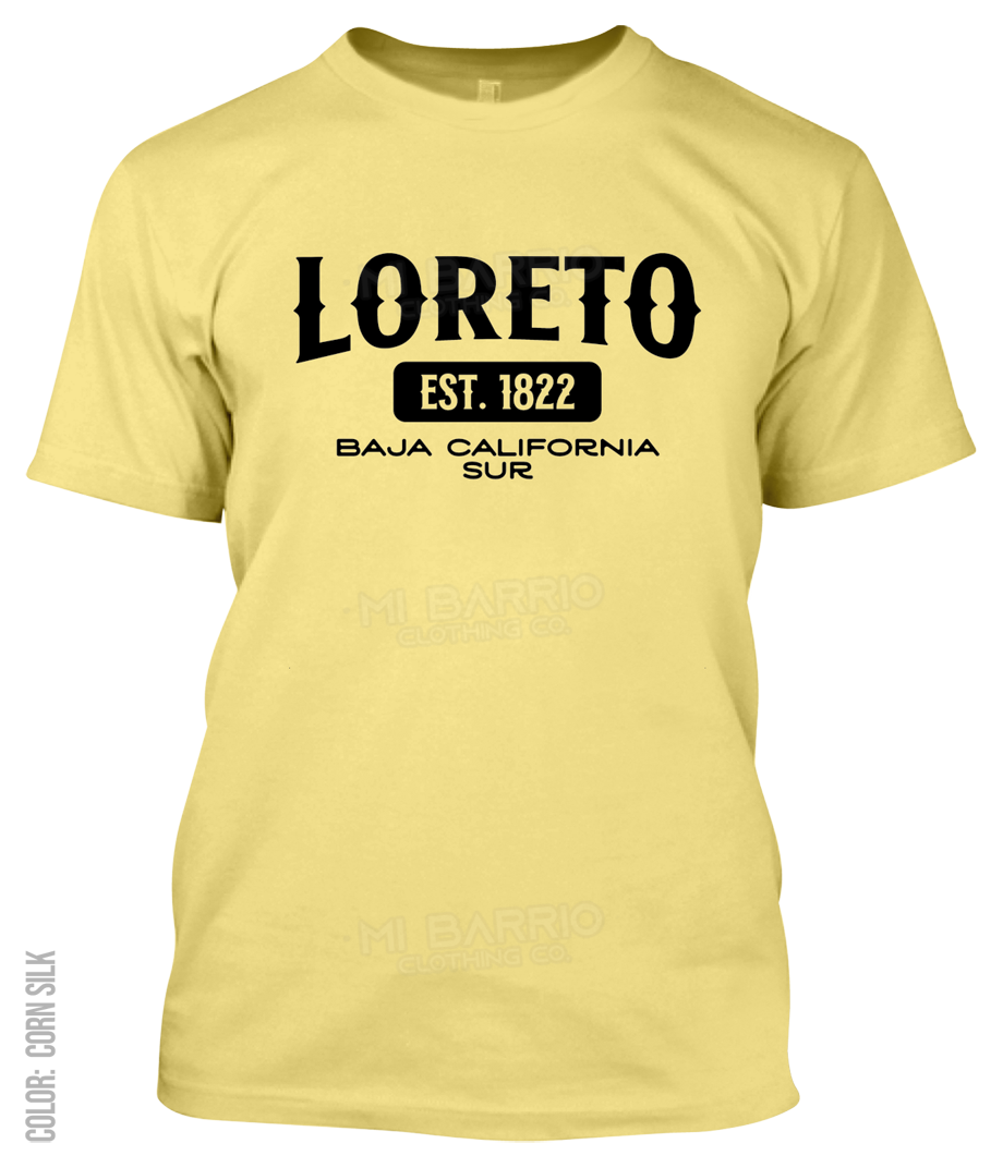 Loreto, Baja California Sur Athletic T-Shirt