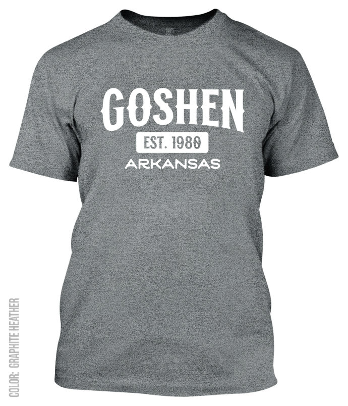 Goshen, Arkansas Athletic T-Shirt