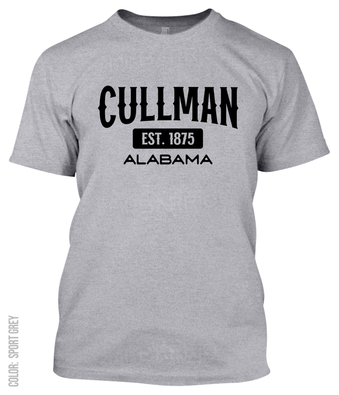 Cullman, Alabama Athletic T-Shirt
