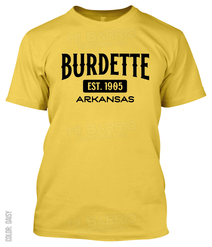 Burdette, Arkansas Athletic T-Shirt