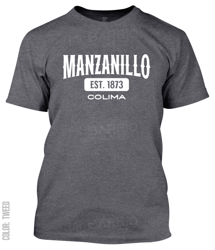 Manzanillo, Colima Athletic T-Shirt