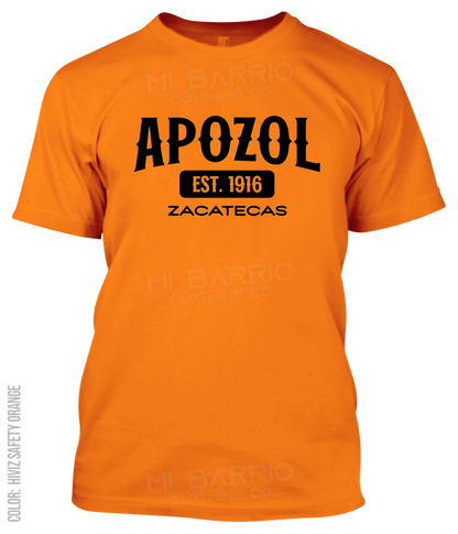 Apozol, Zacatecas Athletic T-Shirt