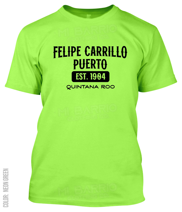 Felipe Carrillo Puerto, Quintana Roo Athletic T-Shirt