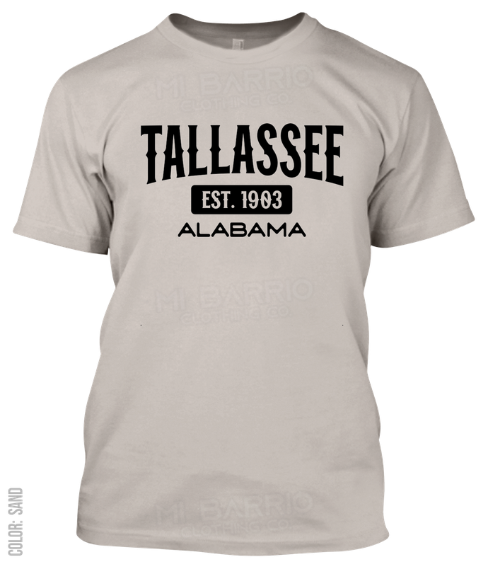 Tallassee, Alabama Athletic T-Shirt