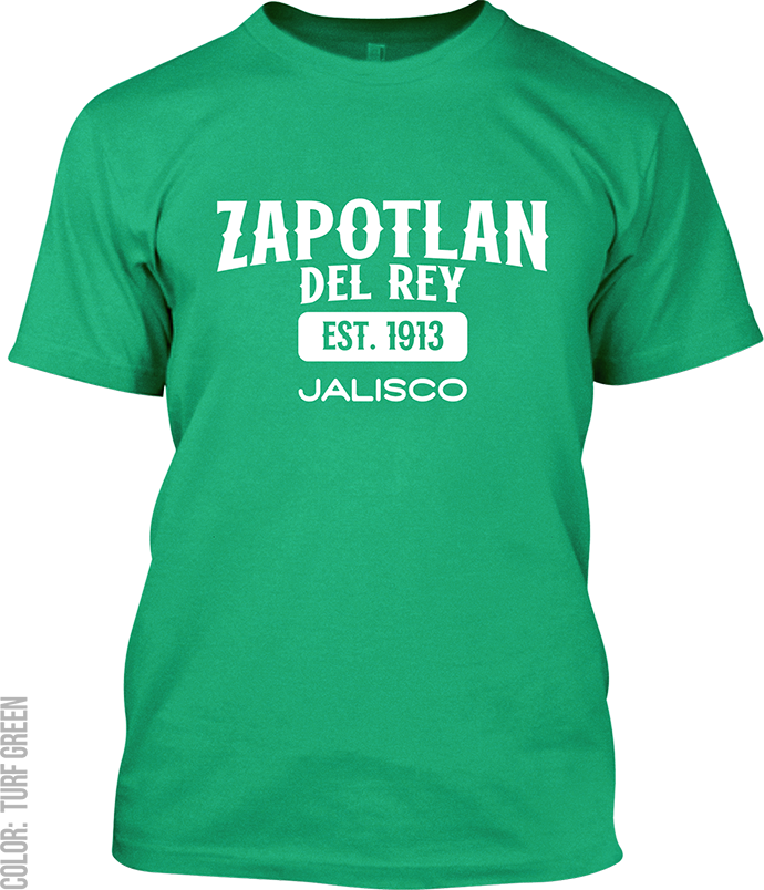 Zapotlan Del Rey, Jalisco Athletic T-Shirt