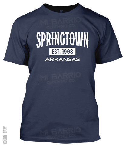 Springtown, Arkansas Athletic T-Shirt