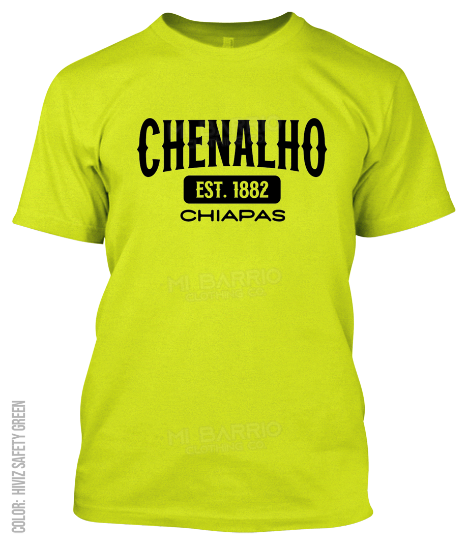 Chenalho, Chiapas Athletic T-Shirt